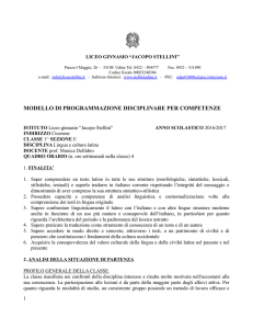 1E - Liceo classico "Jacopo Stellini"