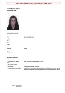 Belligotti Eleonora CV