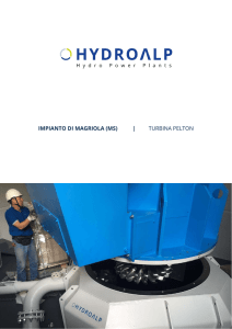 IMPIANTO DI MAGRIOLA (MS) | TURBINA PELTON