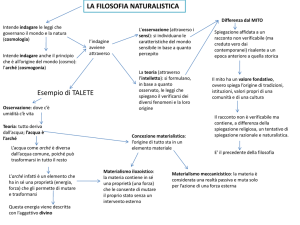 Filosofia naturalistica ed Eraclito