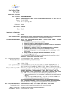 Curriculum Vitae Europass