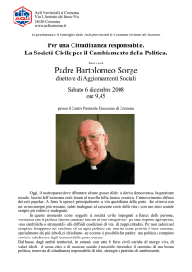 Padre Bartolomeo Sorge