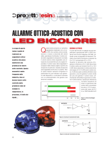 allarme ottico-acustico con