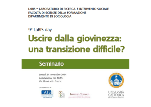 La giovinezza nella società in transizione