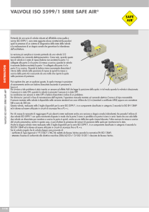 valvole iso 5599/1 serie safe air