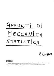 Meccanica Statistica