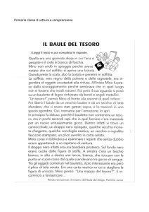 Il baule del tesoro - Verifiche Scuola Primaria