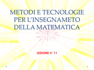 Lezione n°11
