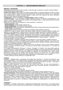 CAPITOLO 4 - DROGHE IMMUNOSTIMOLANTI