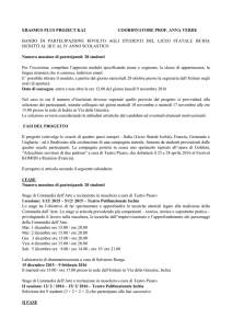 Bando di partecipazione - Liceo Statale "Ischia"