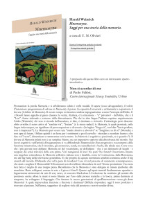 Non-ti-scordar-di-me - Centro Internazionale di Scienze Semiotiche