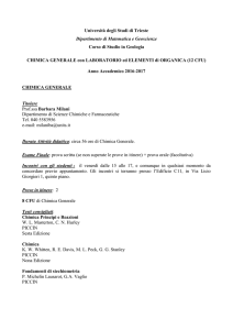 PROGRAMMA File - Università degli studi di Trieste