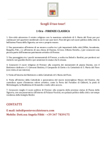 firenze classica - Ponte Vecchio Tours