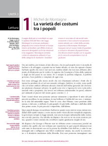 Michel de Montaigne, La varietà dei costumi tra i popoli