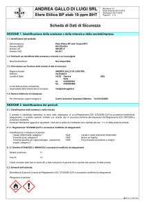Etere Etilico BP stab 10 ppm BHT