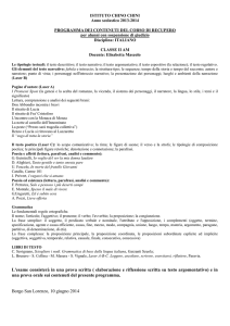 obiettivi minimi italiano 2am