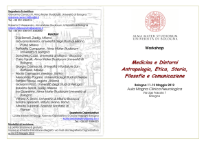 Medicina e Dintorni Antropologia, Etica, Storia, Filosofia e