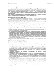 Integrati CMOS: loro utilizzo