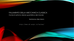 Lezione pdf - Dipartimento di Fisica
