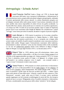 Schede di Antropologia