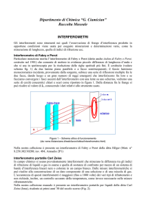 ALTRI strumenti ottici - Dipartimento di Chimica «Giacomo Ciamician