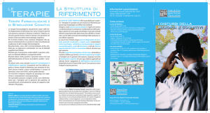 Brochure Disturbi della memoria e cognitivi