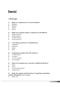 Esercizi