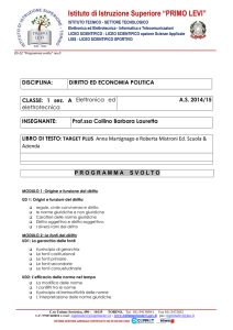 Istituto di Istruzione Superiore “PRIMO LEVI”