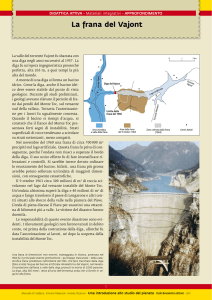 La frana del Vajont - Italo Bovolenta Editore