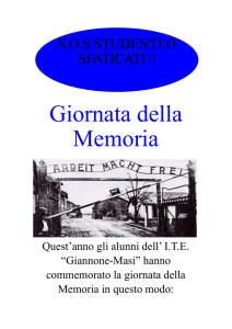 Giornata della Memoria - iiss"giannone