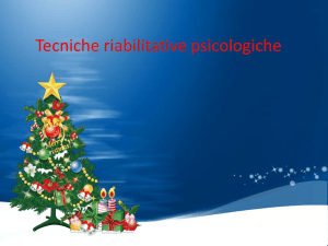 Tecniche riabilitative psicologiche