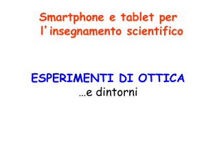 Diapositiva 1 - Associazione per l`Insegnamento della Fisica