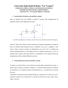 Il Transistor Bipolare a Giunzione