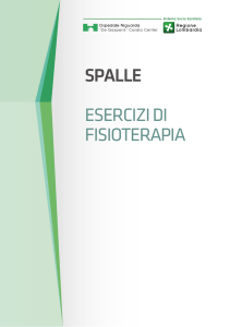 spalle esercizi di fisioterapia
