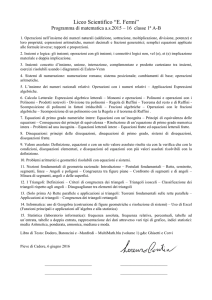 Programma - Cadorescuola