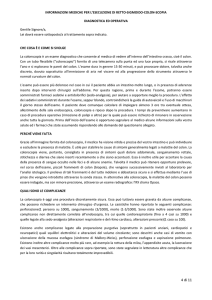 Informativa Rettosigmoidoscopia