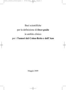 Basi scientifiche per la definizione di linee