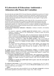 Intervento Dr.ssa Laura Rinaldi e Servizio Educazione Ambientale
