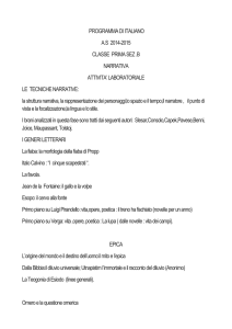 PROGRAMMA DI ITALIANO