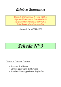Scheda N° 3 - Corsi di Laurea a Distanza