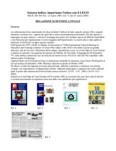 relazione scientifica