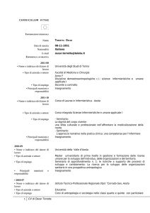 curriculum vitae - Campusnet Unito