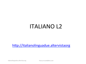 che - italiano per stranieri