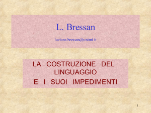 Costruzione del linguaggio
