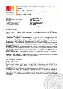 comunicazione pubblicitaria e immagine di marca