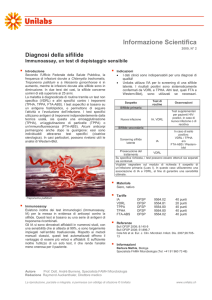 Diagnosi della sifilide