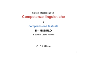 Lezione 9 febbraio [modalità compatibilità]