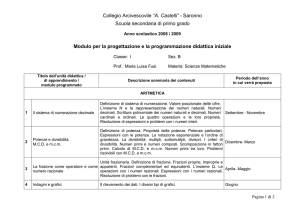 PDI08-09 1B Matematica Fusi