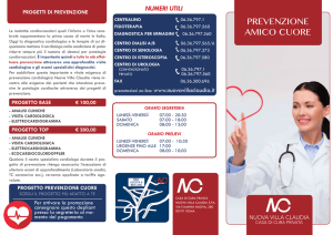 PREVENZIONE AMICO CUORE