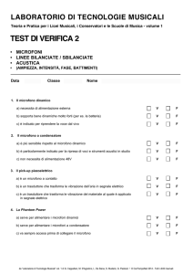 test di verifica 2 - Laboratorio di Tecnologie Musicali